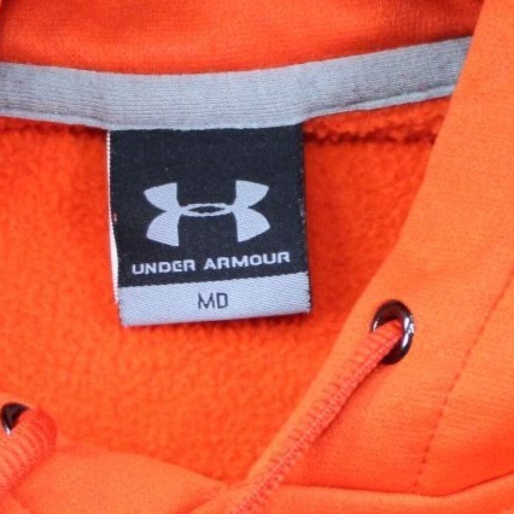 Under Armour Auburn Football Orange Hoodie Medium - Picture 3 of 7
